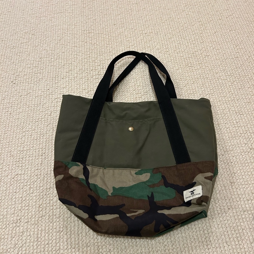 Sword & Plough canvas tote - never been used.
